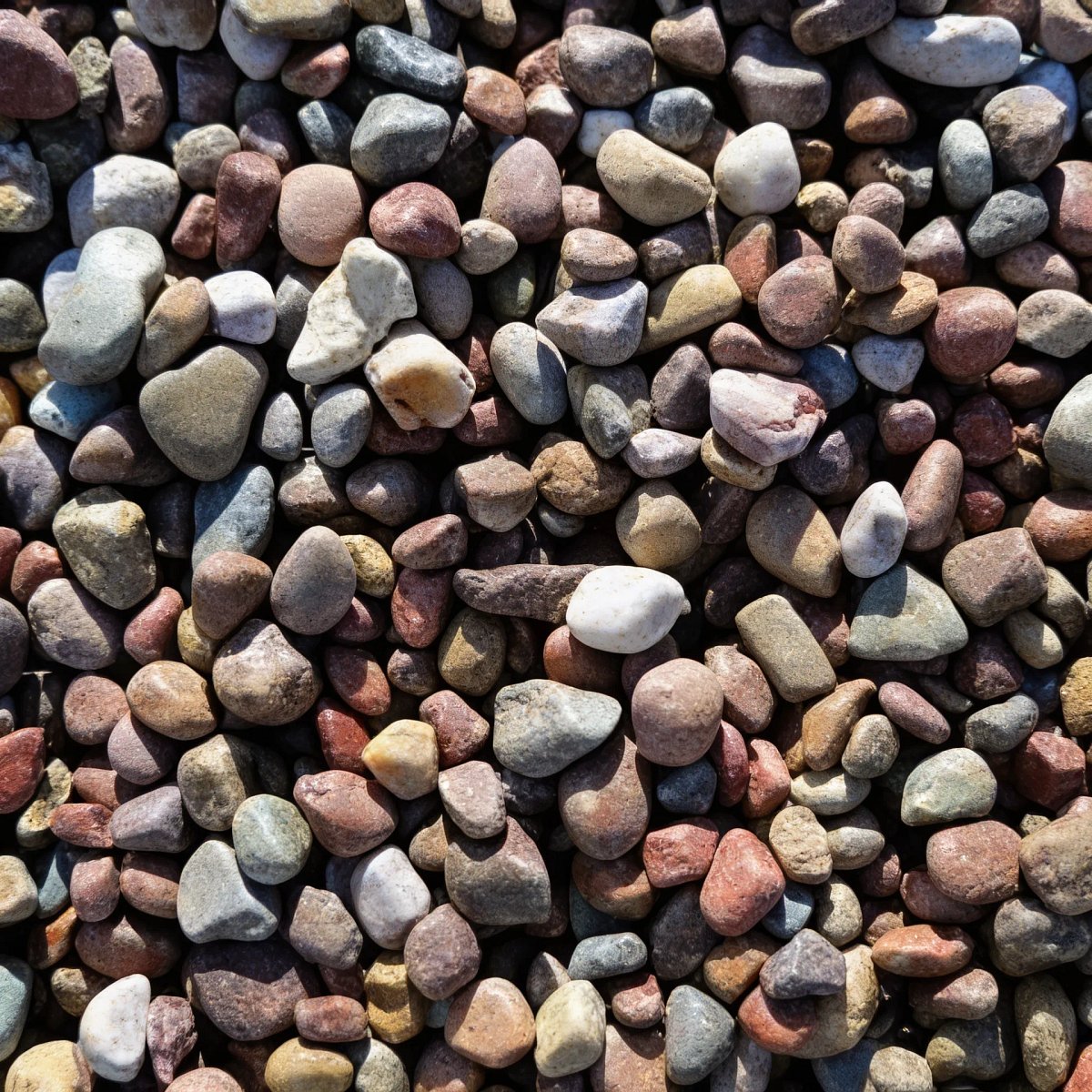 Rainbow River Rock 2-4"