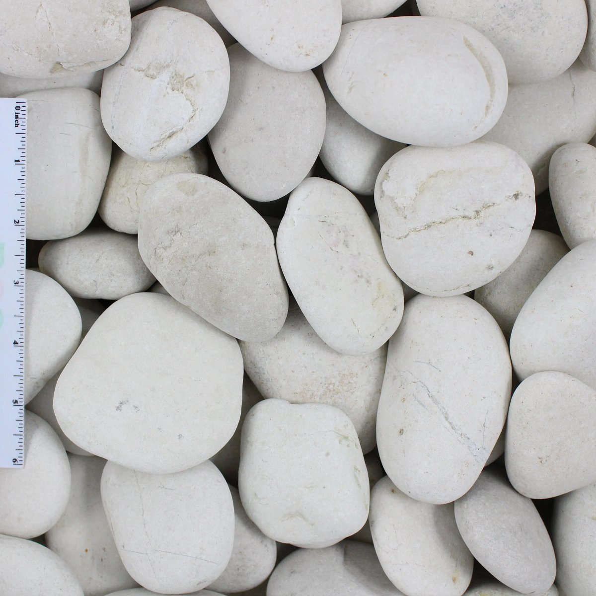 White Marble Pebble 2”-3”