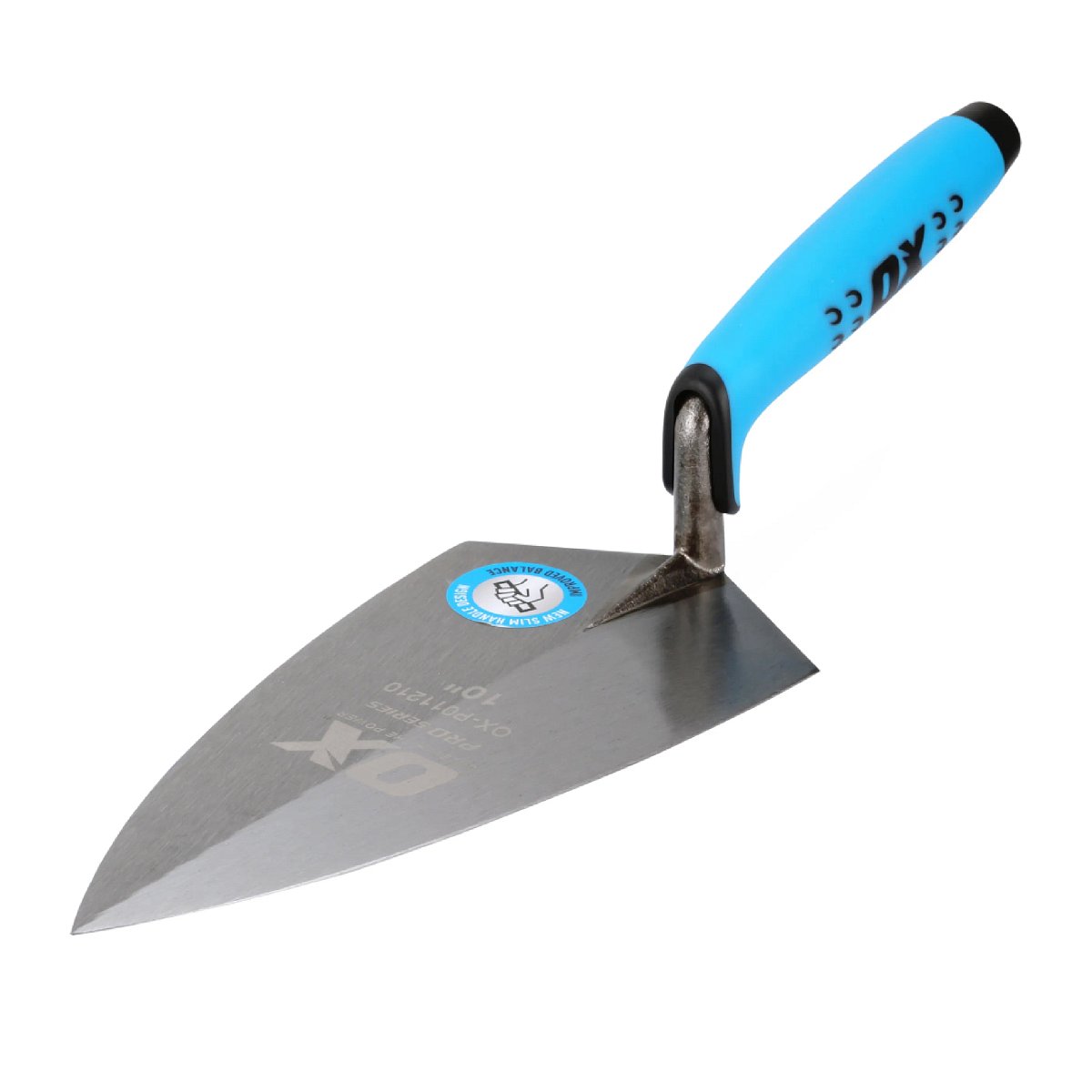 OX Pro 10" Philadelphia PatternBrick Trowel - OX-GRIP