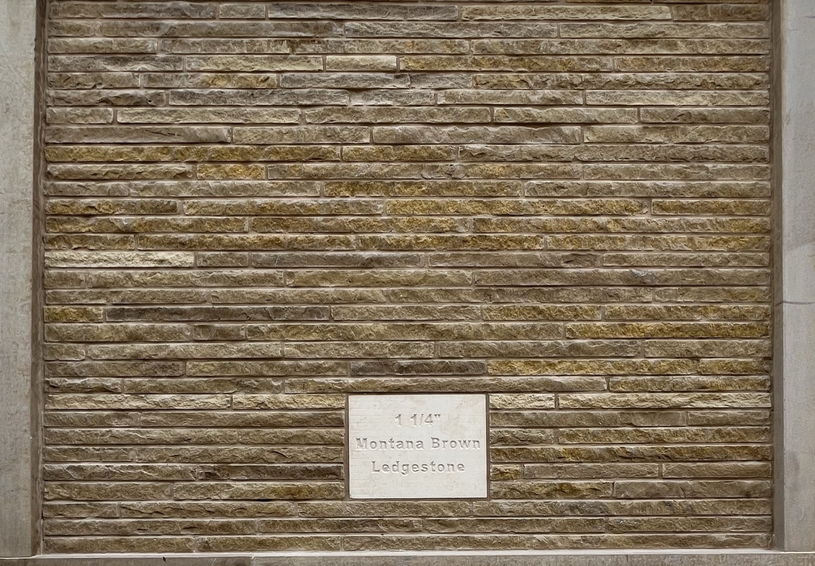 Ledgestone Montana Brown