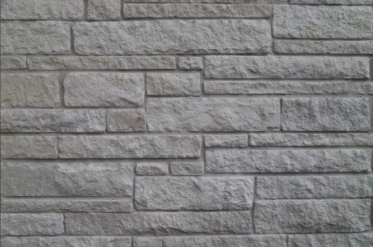 Ledgestone White 2"1/4 sizing