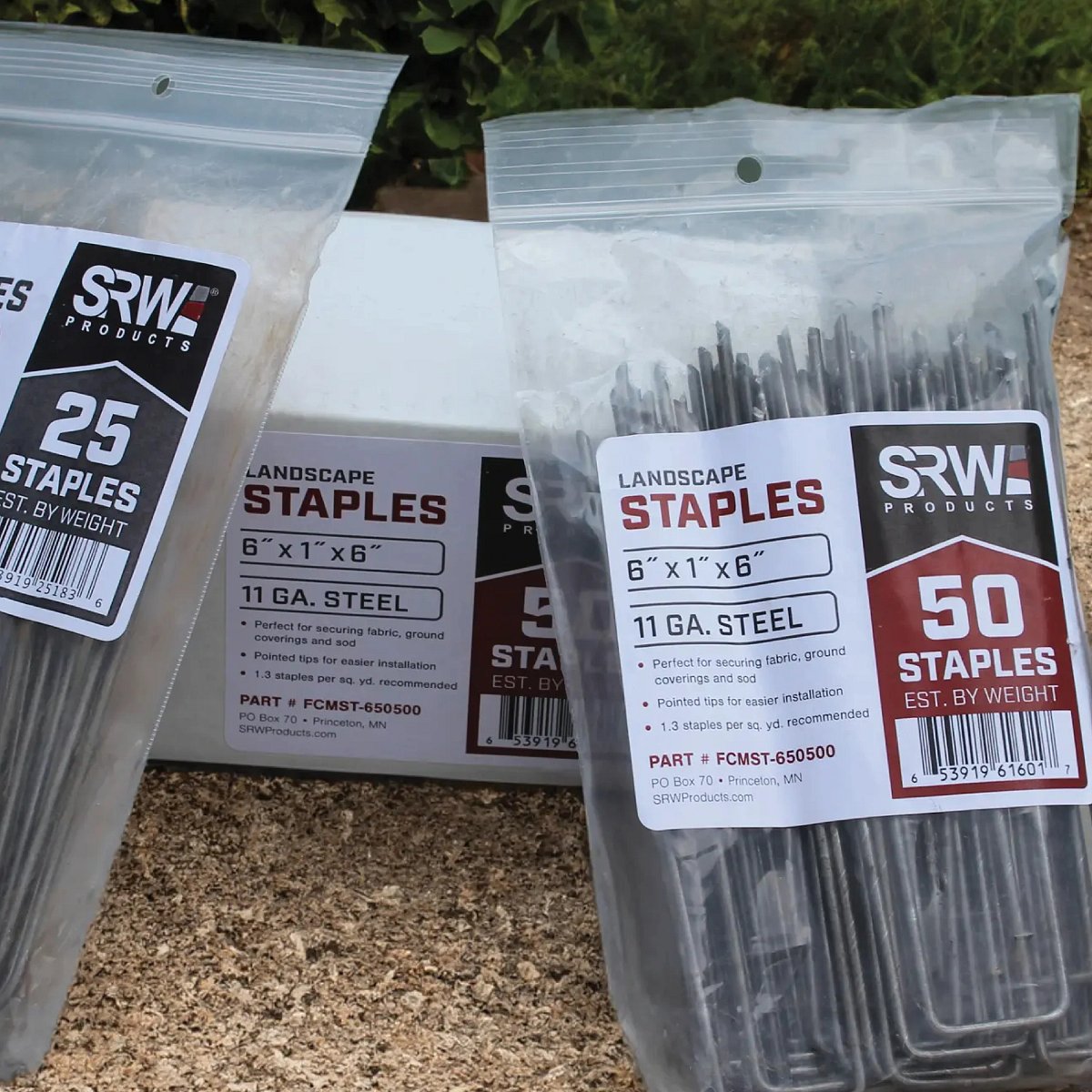 6" Staples (100 pack) SRW