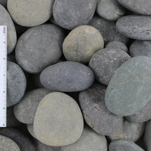 Black Mexican Beach Pebbles 2-3”,